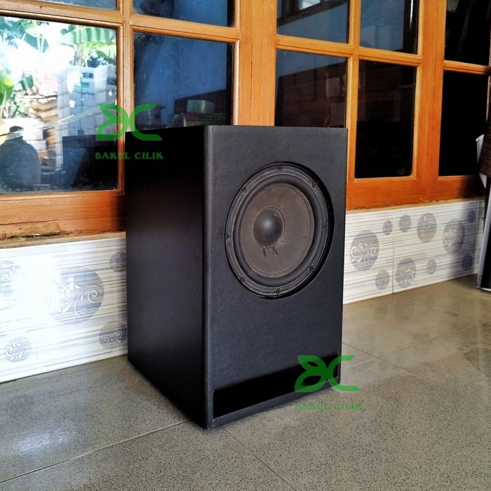 Gambar Box Subwoofer - Subwoofer Enclosure 8 Inch Transmission Port - Karpet Abu Abu dari Bakul.Cilik undefined Tokopedia