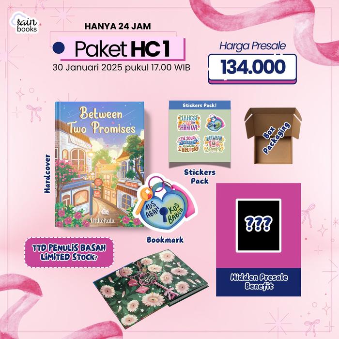 Gambar Buku Novel Between Two Promises - Hallohalu - Rainbooks - Bumifiksi - HC 1 dari bumifiksijakarta undefined Tokopedia