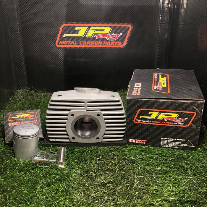 Gambar JP Racing blok komplit yamaha ALFA/sigma 100 semi dan full carbon - full carbon dari JP Racing Carbon Liner official undefined Tokopedia
