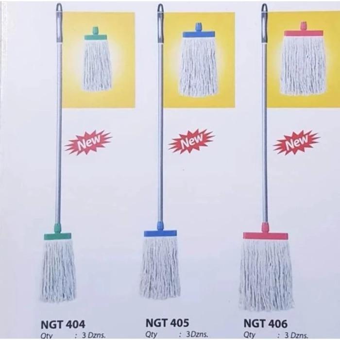 Gambar Tongkat Alat Pel Lantai Nagata Ring A Mop Taiwan Ngt404 Refil Ngt404N New 100% Original - Alat Pel dari HAGIYrta235 undefined 5 Tokopedia