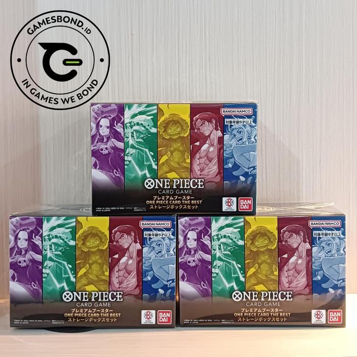 Gambar One Piece Card Game PRB01 / PRB-01 Premium Booster The Best Storage Box Set dari Gamesbond undefined Tokopedia