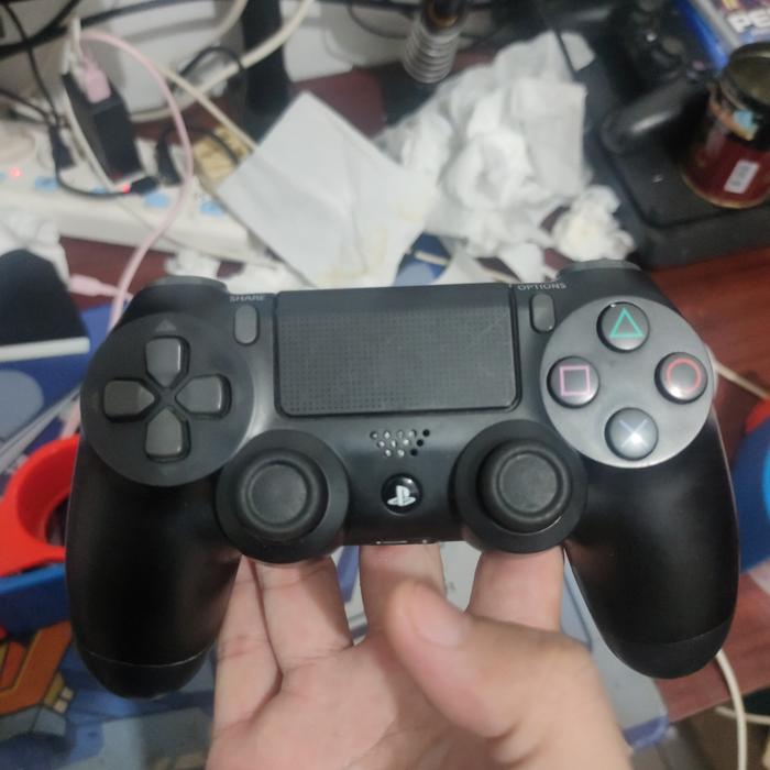 Gambar STIK STICK PS4 DUALSHOCK 4 DS4 WIRELESS CONTROLLER - O.M hitam dari sigitz sensei undefined Tokopedia