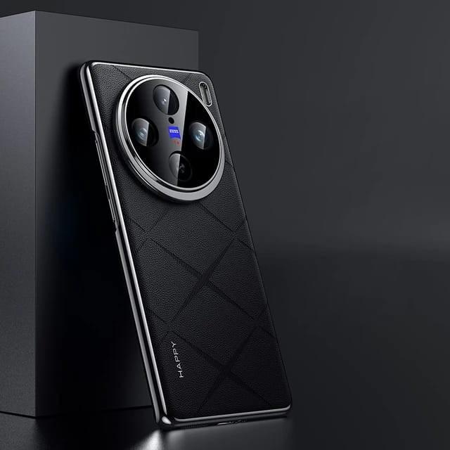 Gambar Case Vivo X200 / X200 PRO 5G Premium Leather Luxury - Hitam, X200 dari Factory Accessories undefined Tokopedia