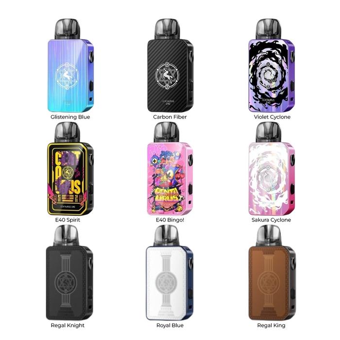 Gambar Centaurus E40 40W 1400mAh Pod Kit by Lost Vape / Centaurus E 40 Pod - GLISTENING BLUE dari JakartaVapers undefined Tokopedia