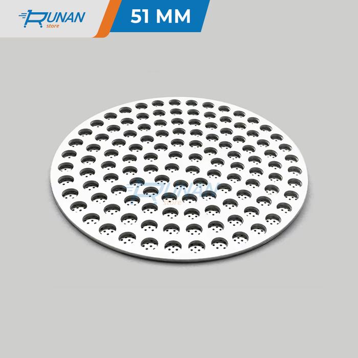 Gambar Shower Screen Dua Lapis Puck Screen Double Layer - Mesh Portafilter Coffee Kopi Espresso Stainless Steel 51mm 53mm 59mm Pro Barista - 51mm dari Runan Store undefined Tokopedia