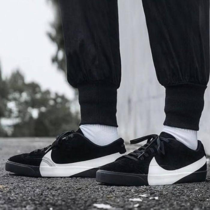 Blazer Low Black On Feet Jual Sepatu Nike Blazer City Low Black
