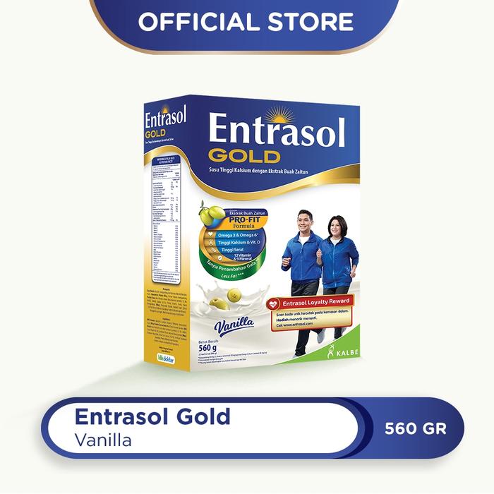 Gambar ENTRASOL GOLD 580GR RASA VANILLA / COKLAT - VANILLA dari FUJI GROCERY undefined Tokopedia