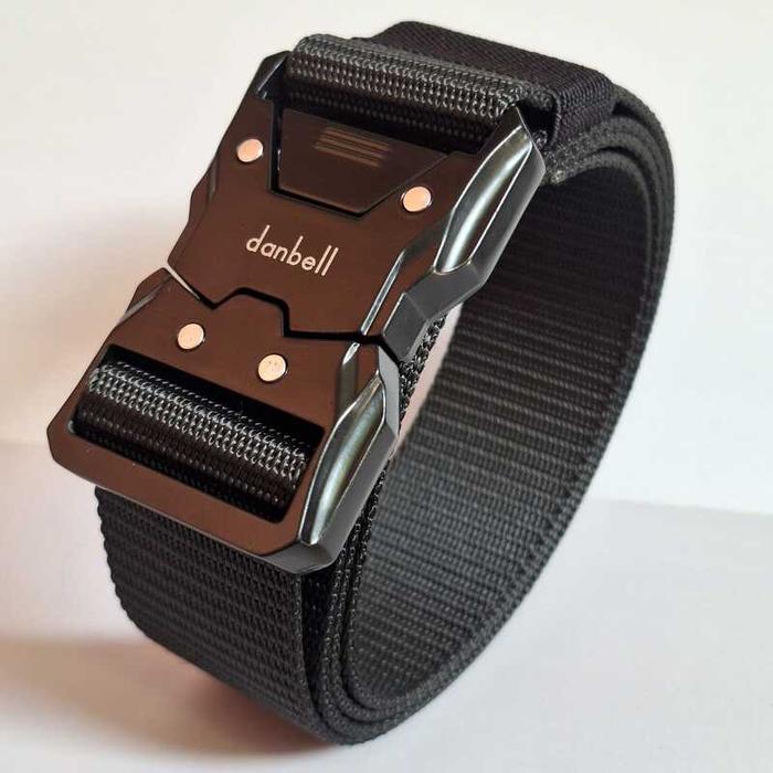 Gambar Ikat pinggang pria terbaru sabuk nilon gesper pelepasan cepat cocok untuk segala kegiatan - Hitam dari Arfan Five Brother's undefined Tokopedia