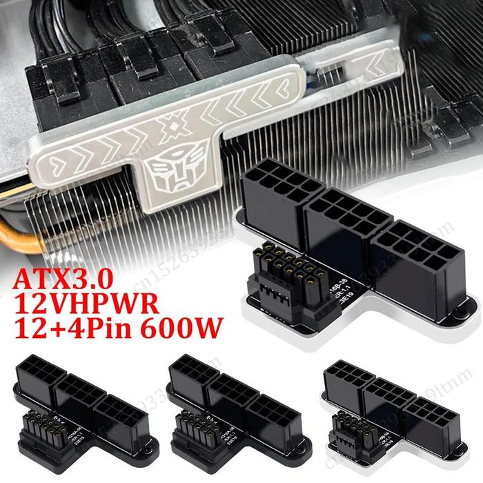 Gpu Module Power Connector Jual ATX3.0 PCIE 5.0 Graphics Card GPU Power Adapter 12VHPWR Connector ...