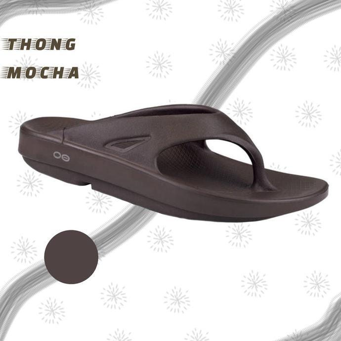 Gambar Oofos Unisex Sandal Ooriginal Thong BLack Terlaris - Mocha, 44 dari Zara Cosmo undefined Tokopedia