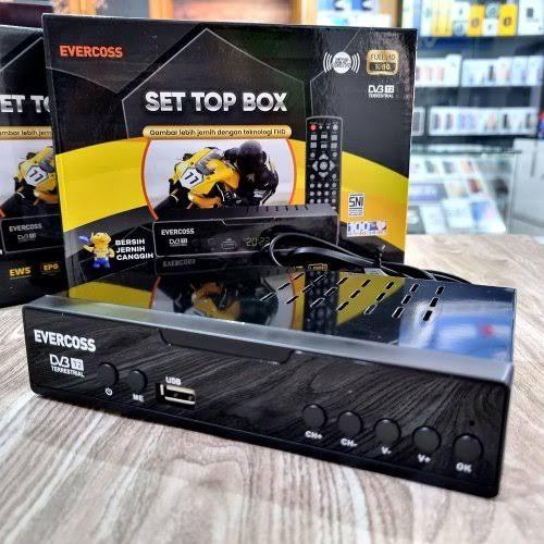 Tv Stick Megabox Apk 2021 Jual STB EVERCOSS Top Box TV Digital