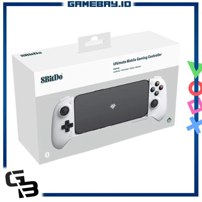 Gambar 8BitDo Ultimate Bluetooth Mobile Gaming Controller for Android White and Black / Hitam Putih - Putih dari GameBayID Kota Administrasi Jakarta Barat Tokopedia