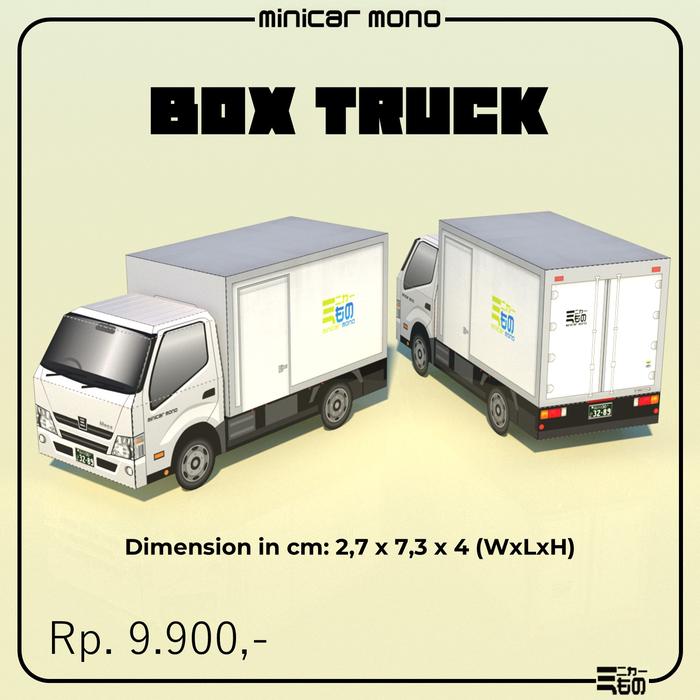 Gambar MiniCar Mono Papercraft Vehicle Series Collection Set - Intercity Bus dari MiniCar Mono undefined 5 Tokopedia