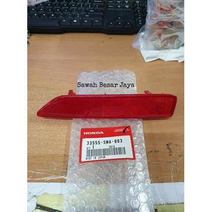Gambar Untuk Lampu Reflektor - Plastik Mika Mata Kucing Bumper Bemper Belakang Honda CRV CR-V RE Gen.3 2007 2008 2009 & City GM2 2012 2013 Original Kompatibel - KIRI dari Head Unit Garage undefined Tokopedia