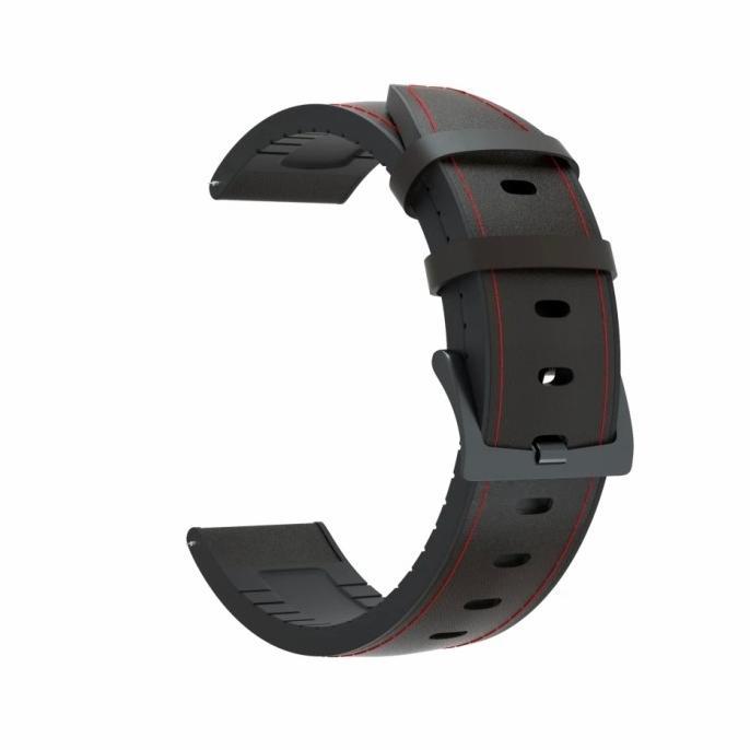 Jual New STRAP TALI JAM LEATHER KULIT RUBBER FOR FOSSIL SMARTWATCH