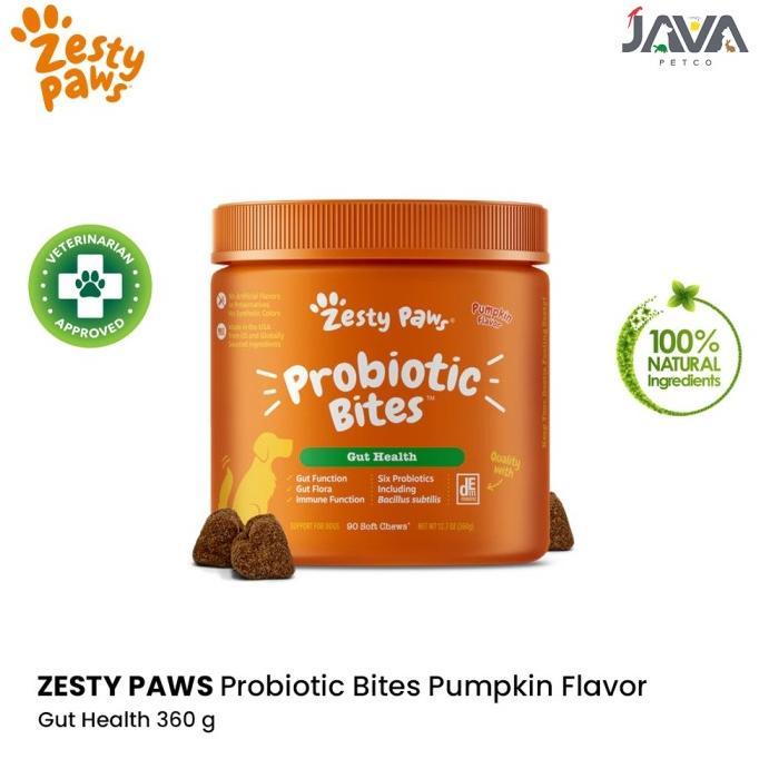 Gambar Zesty Paws Probiotic for Dogs-Digestive Gut Bowel Health Dog Probiotic - Pumkin 360g dari toko ariestha undefined Tokopedia