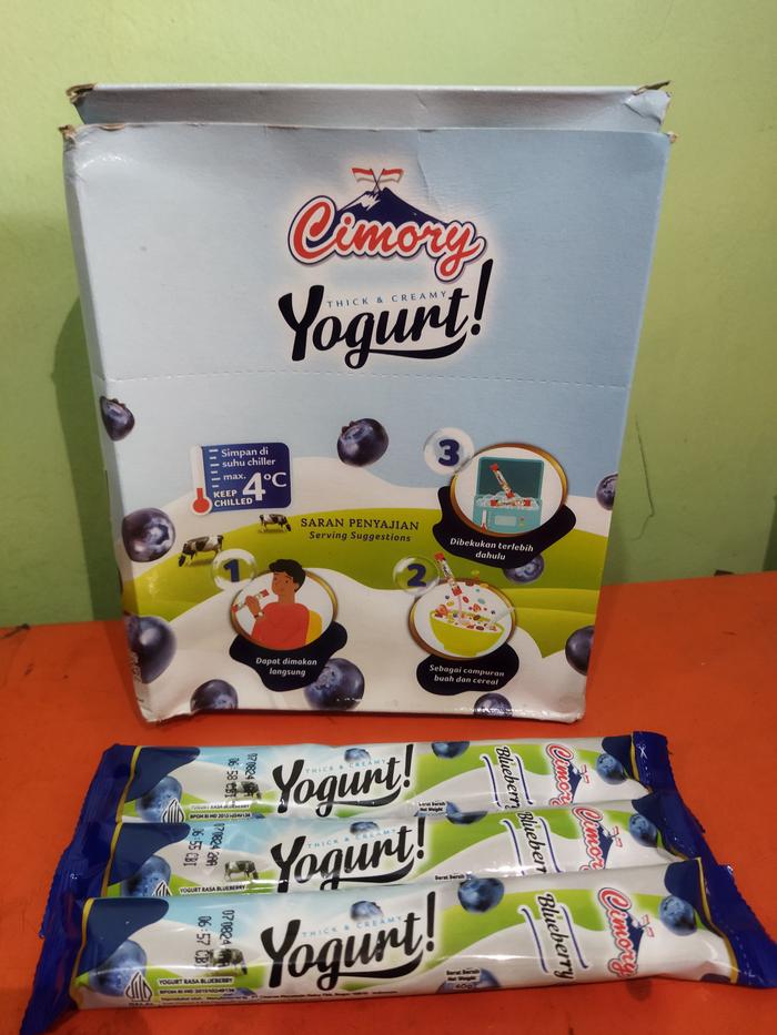 Jual Cimory Yoghurt Stick Squeeze [Box isi 25 pcs] - Strawberi ...