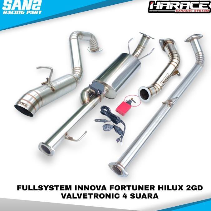Gambar Fullsystem Knalpot Mobil Diesel Valvetronic Innova Fortuner Hilux Harace Exhaust - Fullsystem, Innova 2kd dari Galaxy Permataku undefined Tokopedia