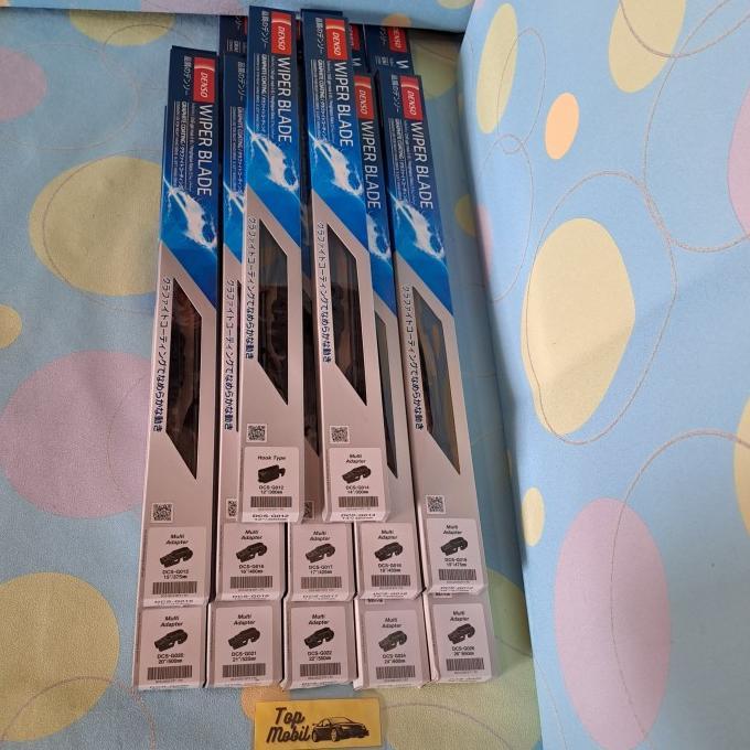 Gambar Wiper Blade Denso 12 14 15 16 17 18 19 20 21 22 Inch Multi Adapter - 12 dari Galaxy Permataku undefined Tokopedia