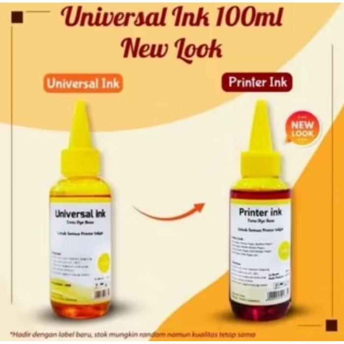 Gambar tinta refil printer Canon 100ml (VARIAN) for : iP2770, iP2870, mg2570s, tr4570s - YELLOW dari HDW.COM undefined Tokopedia