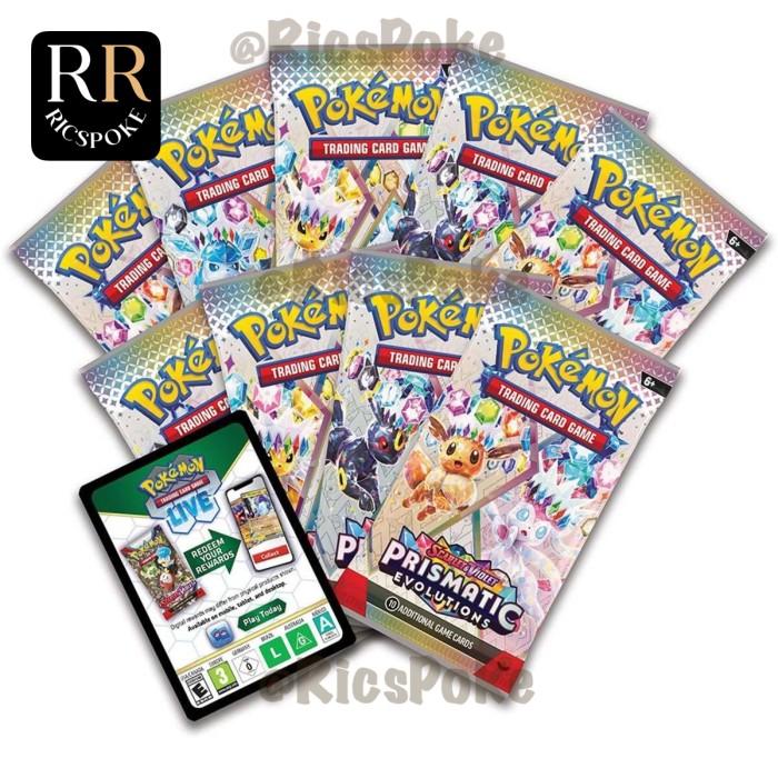 Gambar ETB Prismatic Evolution - English Version. Pokemon TCG - BOOSTER PACK dari RicsPoke undefined Tokopedia