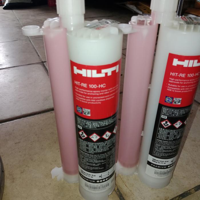 Gambar CHEMICAL HILTI HIT RE 100 V3/500 ML, Lem ini berfungsi untuk merekatkan/mengikat anchor ke beton dari alat injeksi bangunan undefined Tokopedia