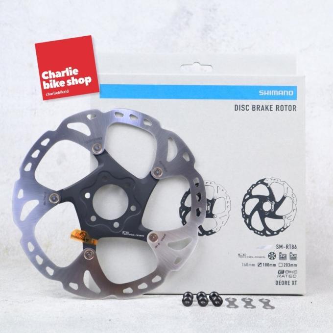 Jual Rotor Disc Brake Shimano Deore Xt Sm-Rt86 Bolt Ice Tech