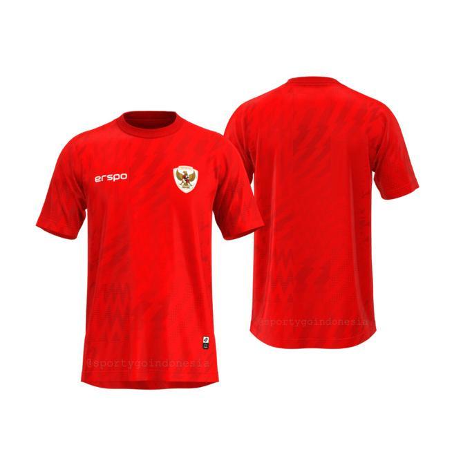 Gambar Erspo Jersey Timnas Supporter Version Original | Jersey Timnas Erspo | Indonesia National Team Official Jersey Supporter - AWAY, S dari Fathann Store undefined Tokopedia