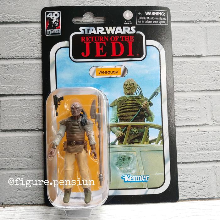 Star Wars Weequay Return Of The Jedi Vtc Hasbro Kenner 375 Action Figure  Vintage The Collection Starwars