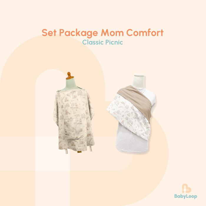 Gambar Paket Hemat - Set Package Mom Comfort - Baby Loop - Classic Picnic, Geos (S) dari Baby Loop Authorized Reseller undefined Tokopedia