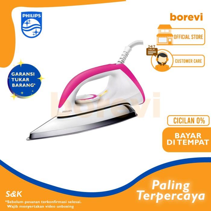 Gambar Philips Hd117380 Setrika Listrik Black Dry Iron Gosokan Pakaian Kabel Stainless - Merah Muda dari borevi tangsel undefined Tokopedia