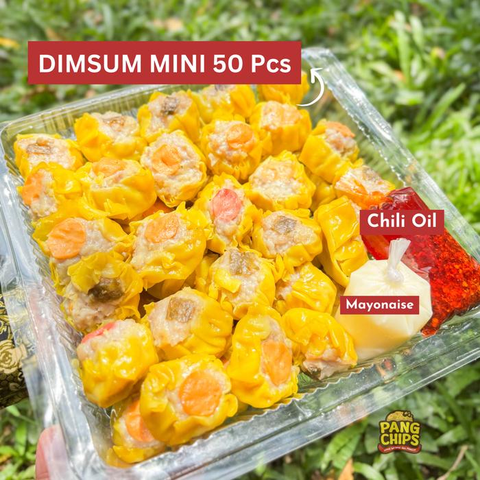 Gambar Dimsum Mini 50 Pcs Free Chili Oil + Mayonaise by kedai Ngemil mas Pangsit dari Pangchipss undefined Tokopedia