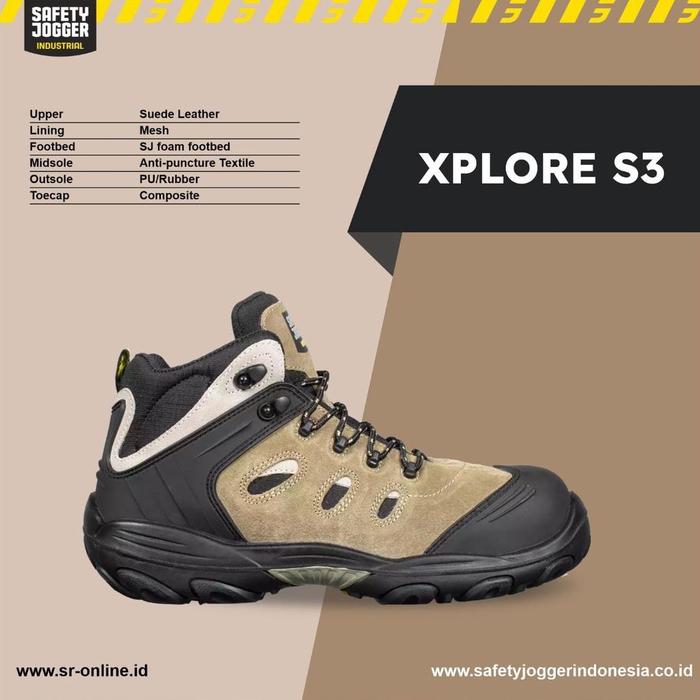 Gambar SAFETY JOGGER TYPE XPLORE S3 - 41 dari Wanda Shoprs undefined Tokopedia