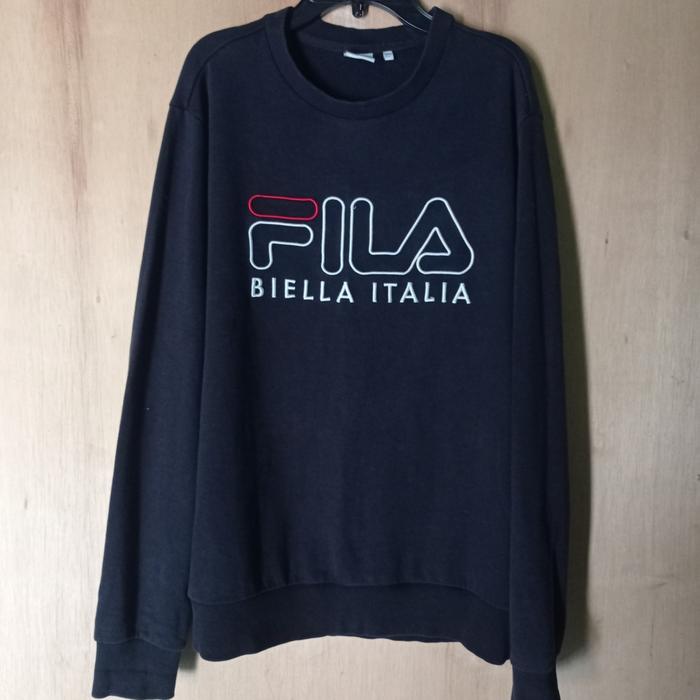 Gambar Sweater Crewneck Fila Second Thrifting Thrift Preloved dari asbrand thriftshop undefined Tokopedia