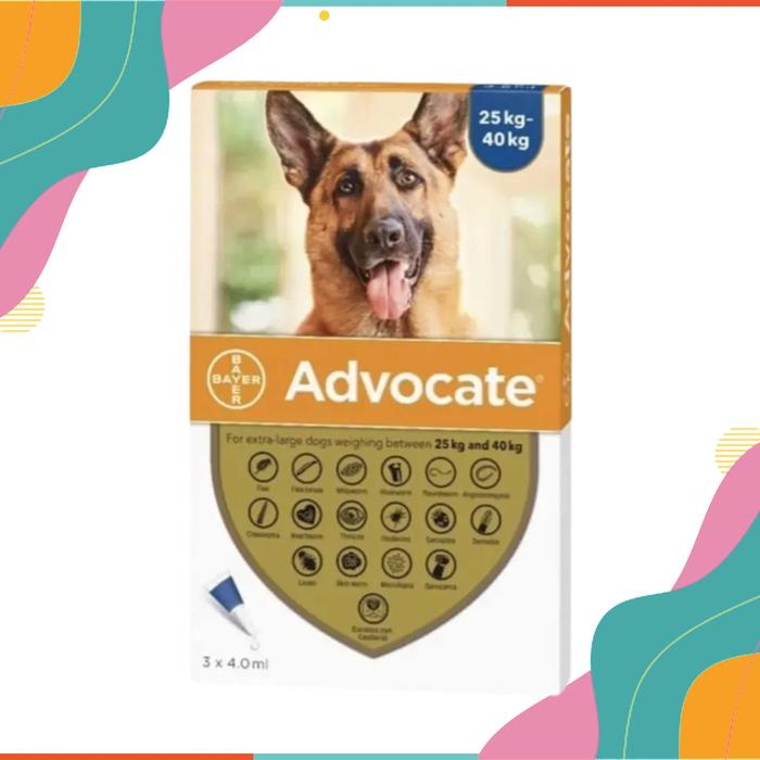 40 Kg Advocate Large Dog Jual ADVOCATE/ EXTRA LARGE DOG/ 25 40 KG