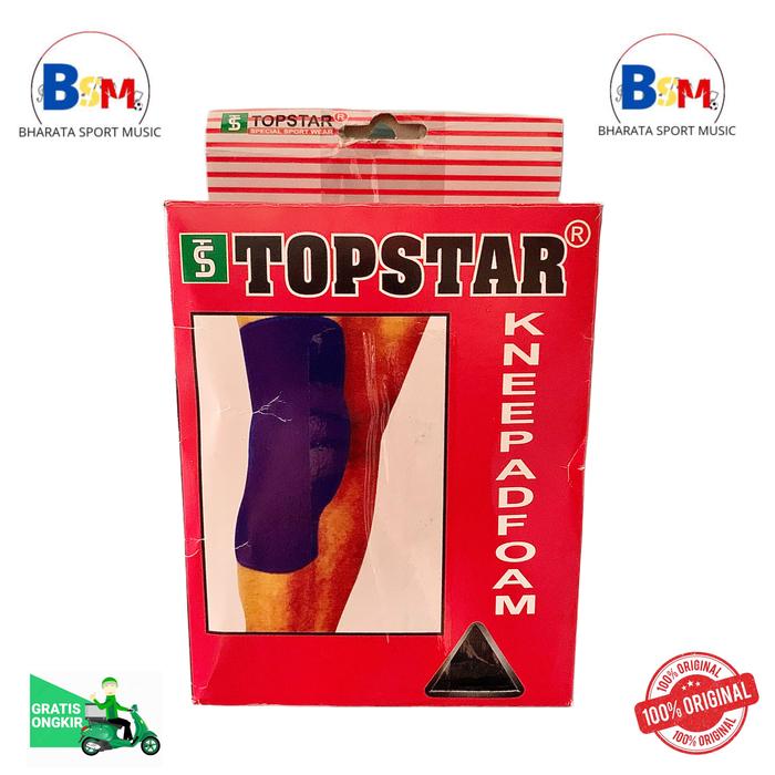 Gambar Kneepad foam topstar / knee pad dengan busa dari Bharata Sport and Music undefined Tokopedia