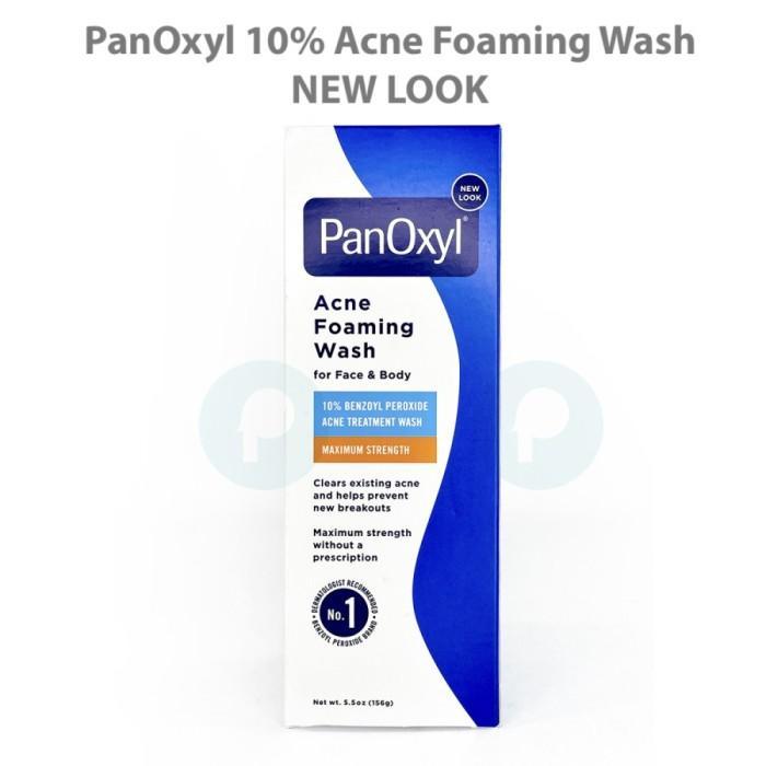 Gambar New Panoxyl Acne Foaming Wash 156 Gram Usa | Benzoyl Peroxide 10% | Maximum Strength | Sabun Wajah Jerawat | Antimicrobial | 5.5 Oz High Quality - panoxyl 10% dari Bila MallShop undefined Tokopedia