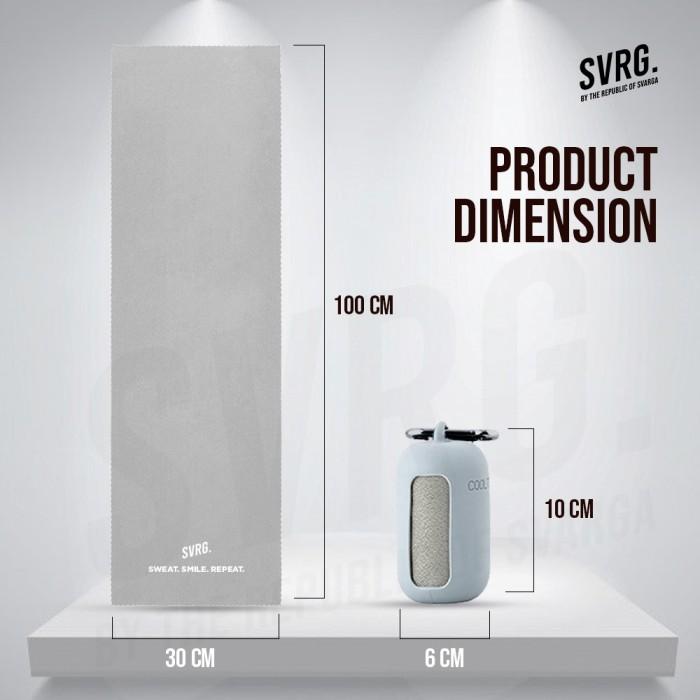 Gambar Yoga Quick Dry Towel for Sport, Hiking, Travelling, Handuk Olahraga - Quick Dry Towel, Gray dari SVRG Store undefined Tokopedia