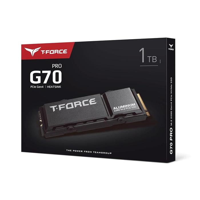 Gambar Team T-Force G70 Pro Graphene PCIe Gen 4 Up To 7400/6800 MB/s 2280 SSD NVMe With Aluminum Heatsink - 1TB dari Agres Komputer Bandung undefined Tokopedia