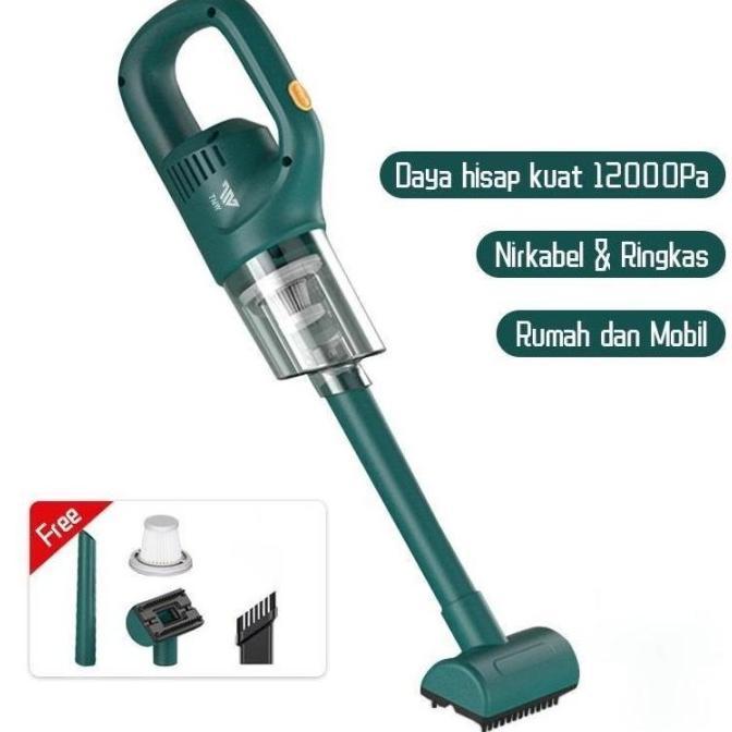 Gambar Miidee Vacum Cleaner Mobil BERGARANSI 1 TAHUN Vacuum Cleaner Penyedot Debu Portable 12000PA Untuk Sedot Debu Rumah & Mobil Vacuum Cleaner Dwi Fungsi Efisien nirkabel portabel Daya hisap kuat - Hijau dari CV LEXITRON STORE ID undefined Tokopedia