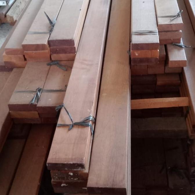 Gambar PROMO TERBATAS DECKING KAYU ULIN KALIMANTAN / LANTAI KAYU ULIN / KAYU BESI TERMURAH - 300 x 7 x 2 dari donlejdk undefined Tokopedia