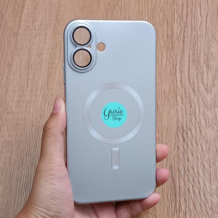 Gambar Silikon Custom Soft Case “MAGNETIC RING LIGHT” XR/11 to Series 16 (2 Kamera) - Silver dari Yurie Shop undefined Tokopedia