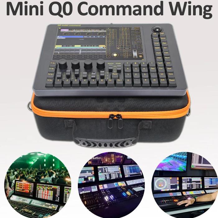 Gambar Mini Q0 Command Wing Fader Wing Professional Lighting Controller Stage Lights Console MA Moving Head DMX Party 2048 Parameters dari Oblivion Shroud undefined Tokopedia