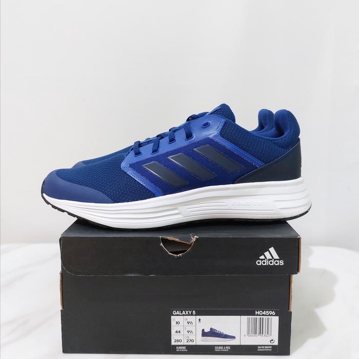 Gambar Sepatu Running Adidas Galaxy 5 for men Original BNIB - Blue White, 10 dari Shalin-Shop undefined Tokopedia