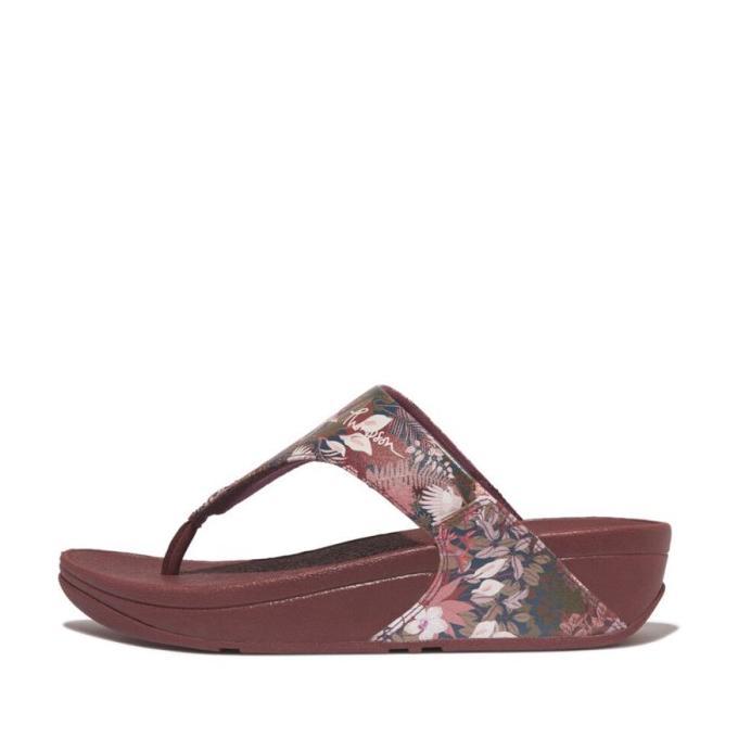 Gambar Sandal wanita FITFLOP LULU X JIM THOMPSON LEATHEAR TOE-POST HU5-313 - 37 dari serbaadasemua26 undefined Tokopedia