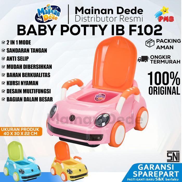 Gambar IORA BABY IB-F102 PMBTOYS BABY POTTY KARAKTER TOILET TRAINING ANAK PISPOT ANAK PORTABLE - Pink, DUS BAWAAN dari Mainan Anak Dede undefined Tokopedia