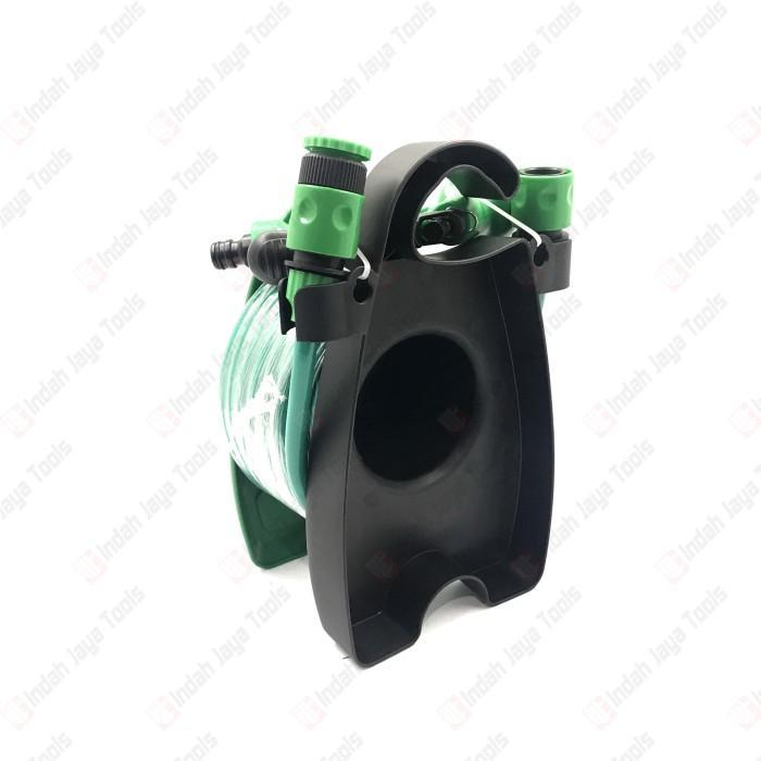 Gambar Orange Semprotan Air Taman + Selang 10 Meter - Hose Reel Mini Set Selang Air Portable Set Gulung Pvc Cart Terbaru 100% Original dari HAGIYrta235 undefined Tokopedia