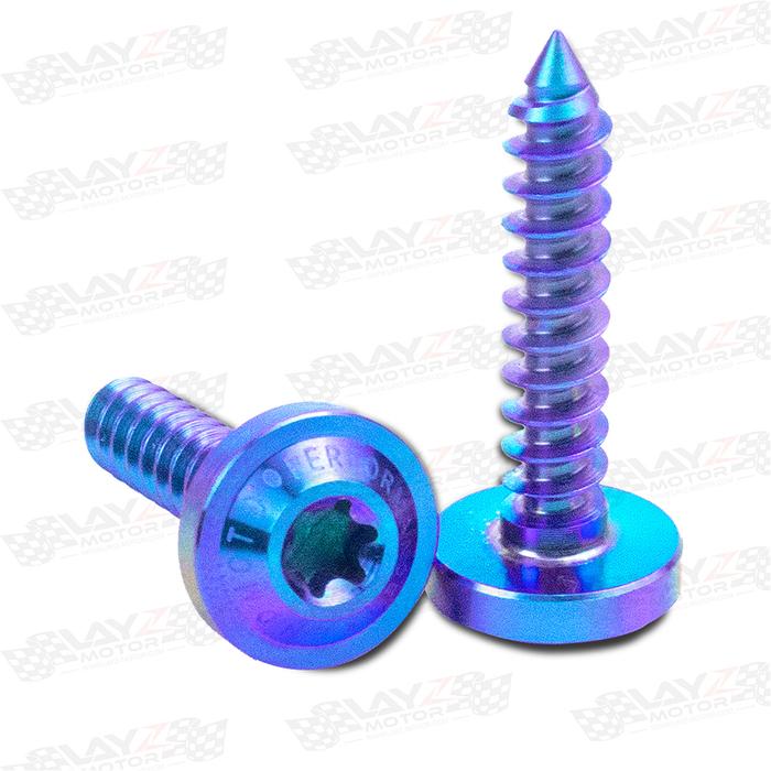 Gambar KENDMOTO BAUT SKRUP TITANIUM YAMAHA - Blue, M5X15 dari LAYZ MOTOR OFFICIAL undefined Tokopedia