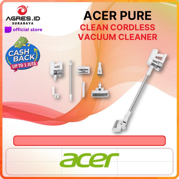 Gambar Acerpure CLEAN CORDLESS VACUUM CLEANER SV552-10W dari Agres ID Surabaya undefined Tokopedia