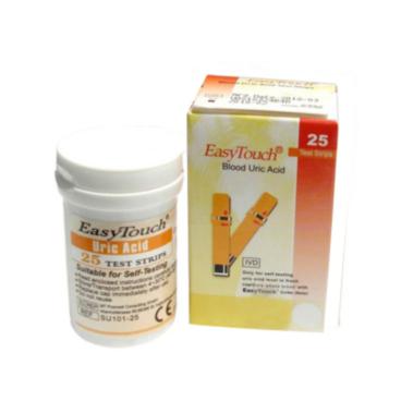 Gambar Strip Easy Touch 3 in 1 Tes Cek Ukur Gula Darah, Asam Urat, Kolesterol Stik Refil Murah - StripsAsamUrat dari EDFAMEDIKA undefined Tokopedia